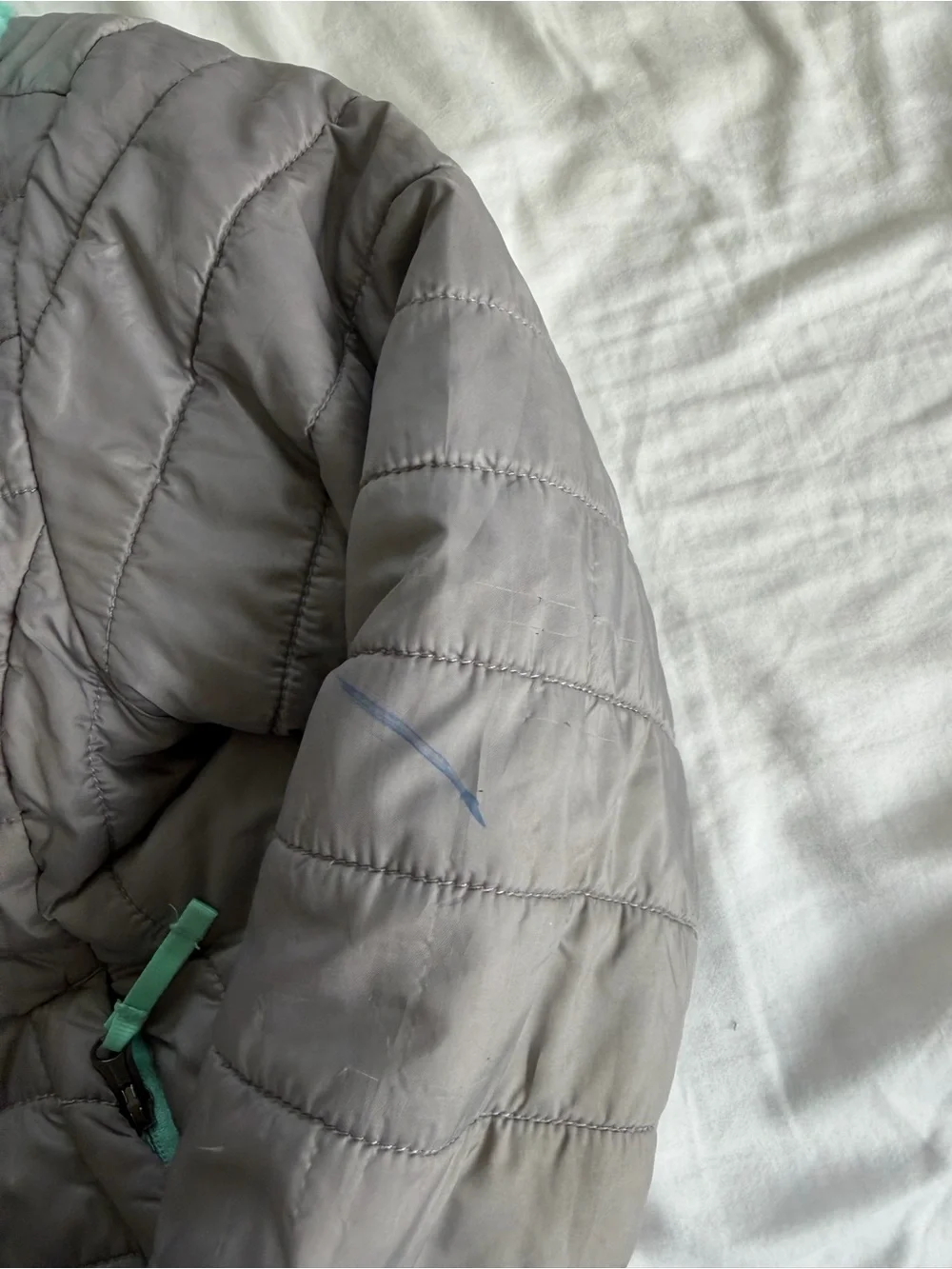 The North Face Reversible Mossbud Swirl Jacket Insulated Girls 5